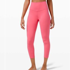 lululemon Align high rise 25” Coral Leggings